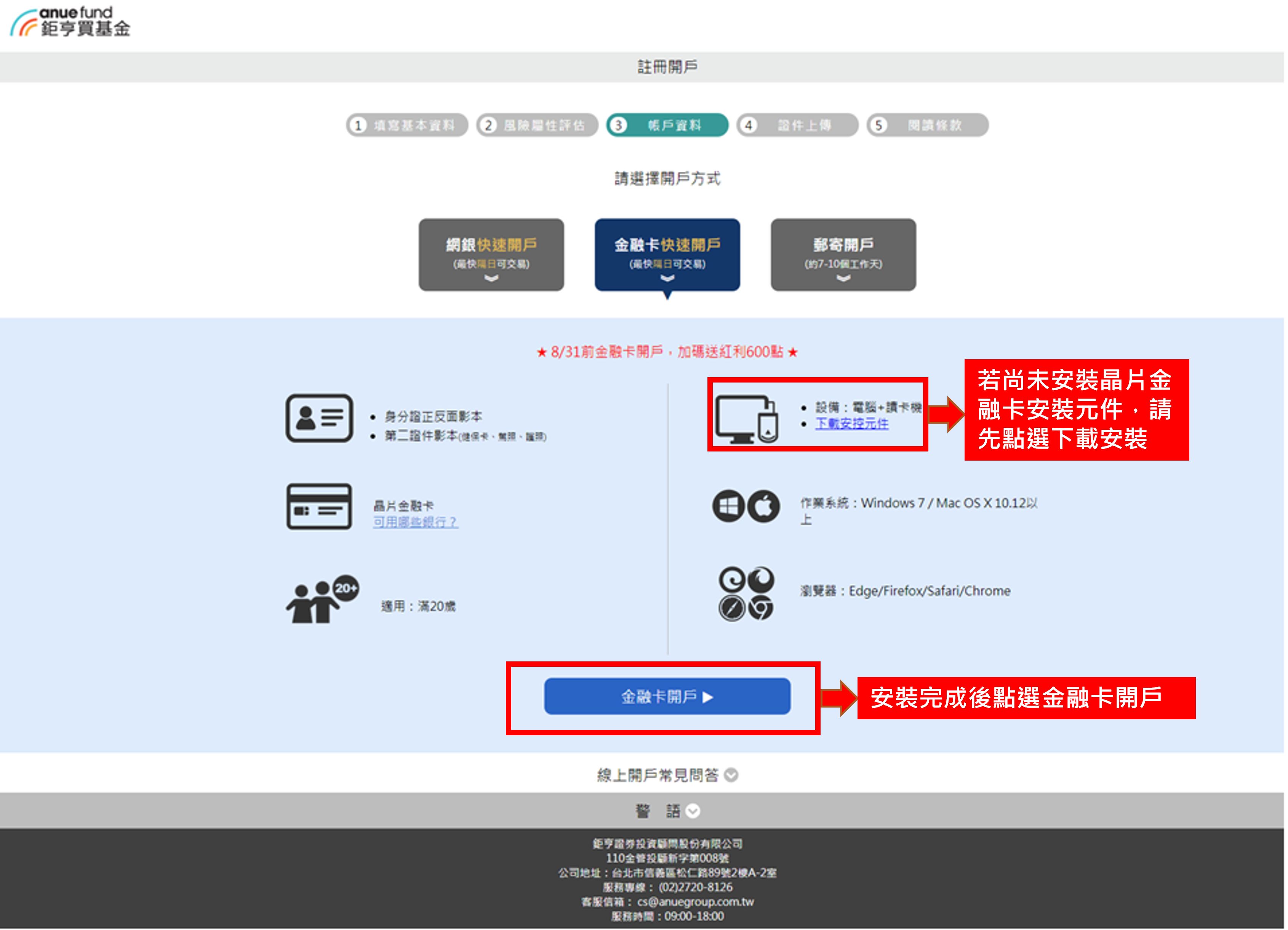 鉅亨買基金 全台最大民營線上基金交易平台